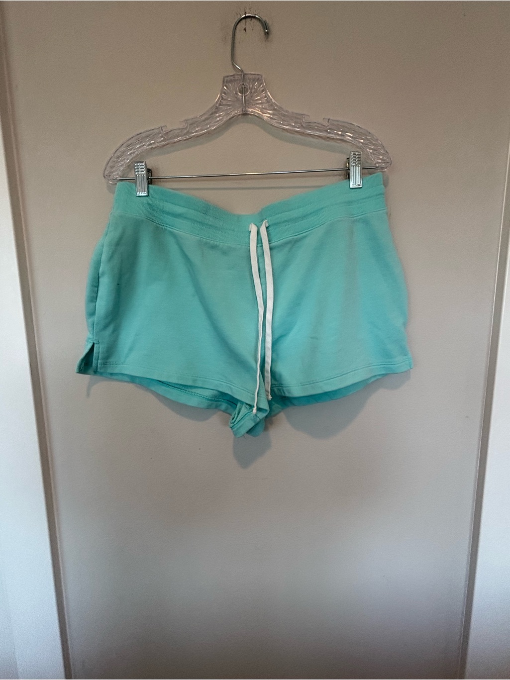 Old Navy Light Teal Drawstring Athletic Shorts
